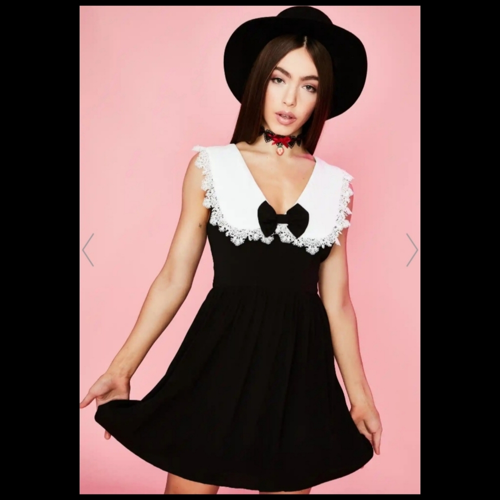 Sugar Thrillz A La Mode Babydoll Dress
